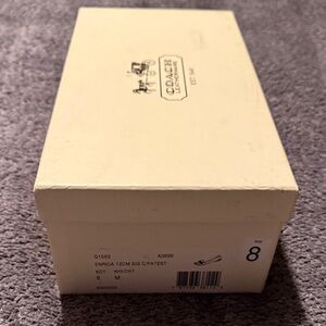 Coach Beige and Brown Shoes